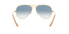 Lente Solar Ray Ban RB3025 Dorado-Ópticas LUX, Ve Más Allá