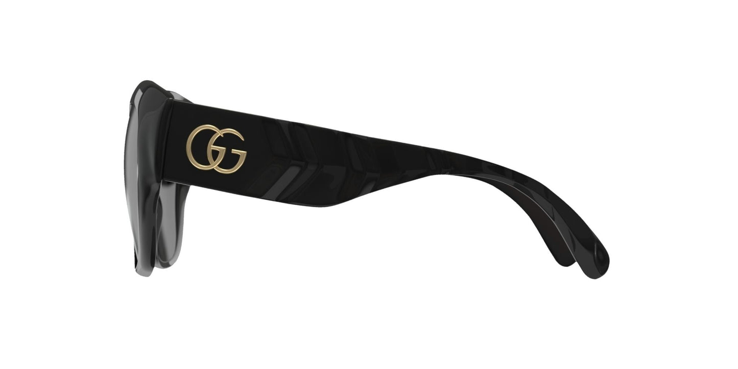 Lentes de Sol Gucci GG0808S Negro-Ópticas LUX, Ve Más Allá