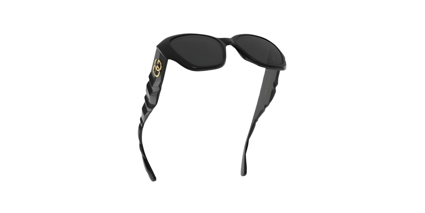 Lentes de Sol Gucci GG0808S Negro-Ópticas LUX, Ve Más Allá