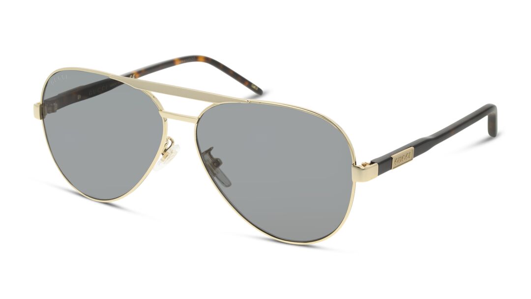 Lente Solar Gucci GG1163S-001 Dorado