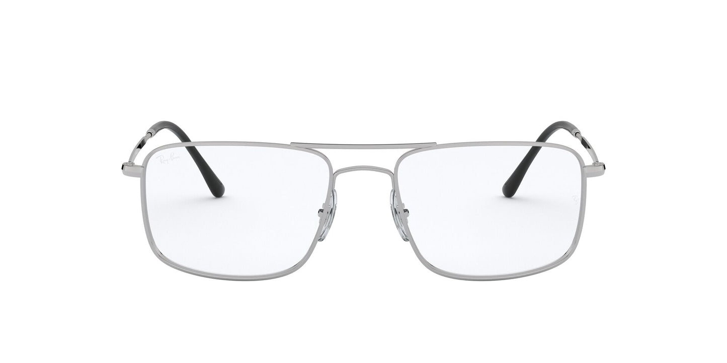 Lente Oftálmico Ray Ban RX6434 Plata-Ópticas LUX, Ve Más Allá