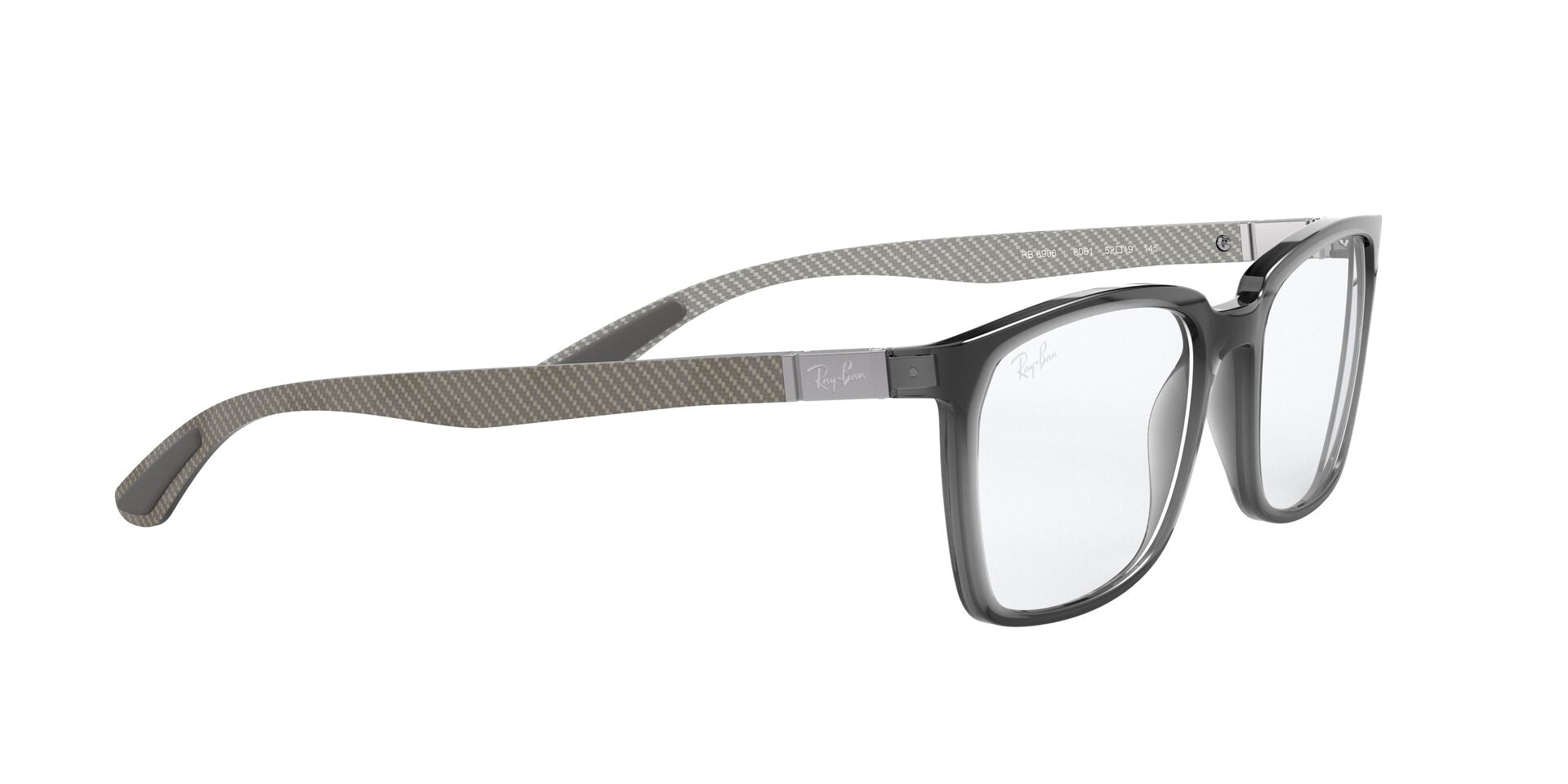 Lente Oftálmico Ray Ban RX8906 Gris-Ópticas LUX, Ve Más Allá