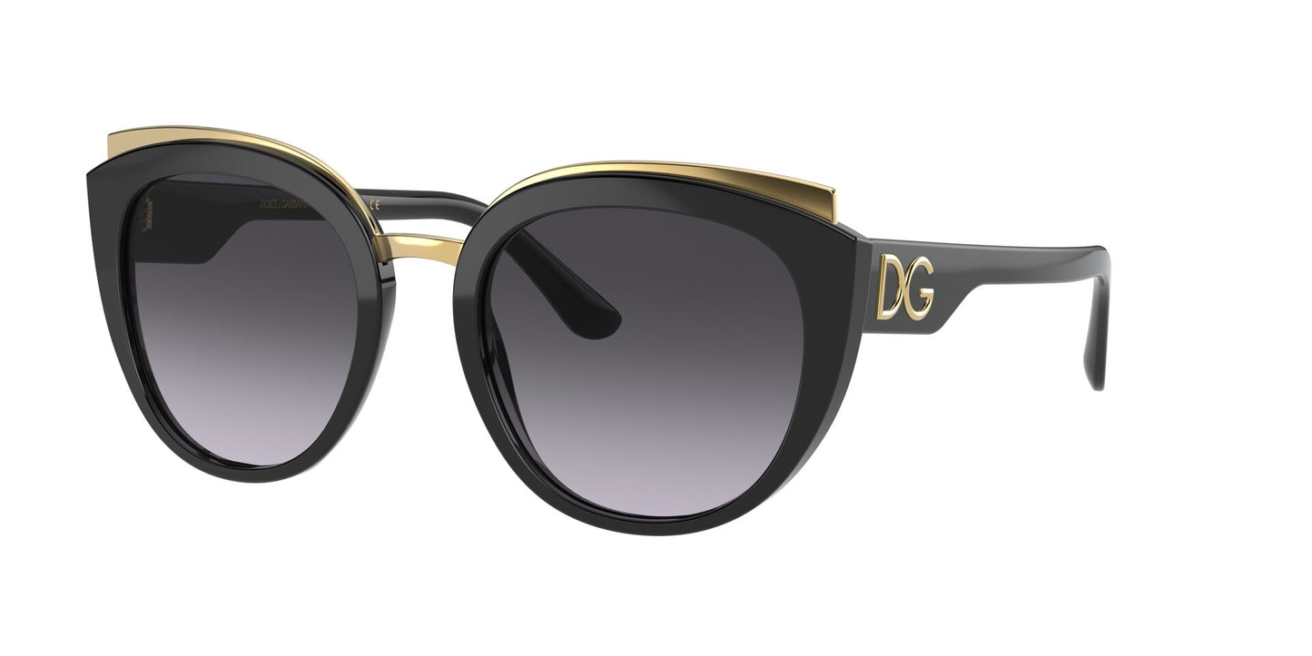 Lente Solar Dolce Gabbana DG4383 Negro-Ópticas LUX, Ve Más Allá