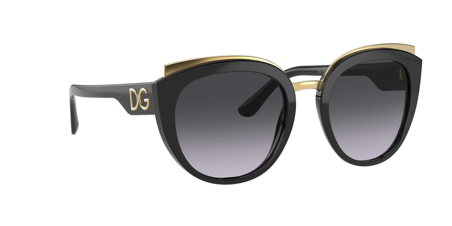 Lente Solar Dolce Gabbana DG4383 Negro-Ópticas LUX, Ve Más Allá