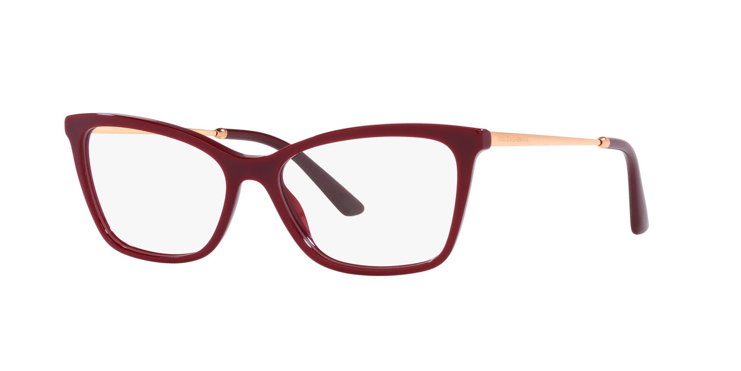 Lente Oftálmico Dolce Gabbana DG3347 Rojo-Ópticas LUX, Ve Más Allá