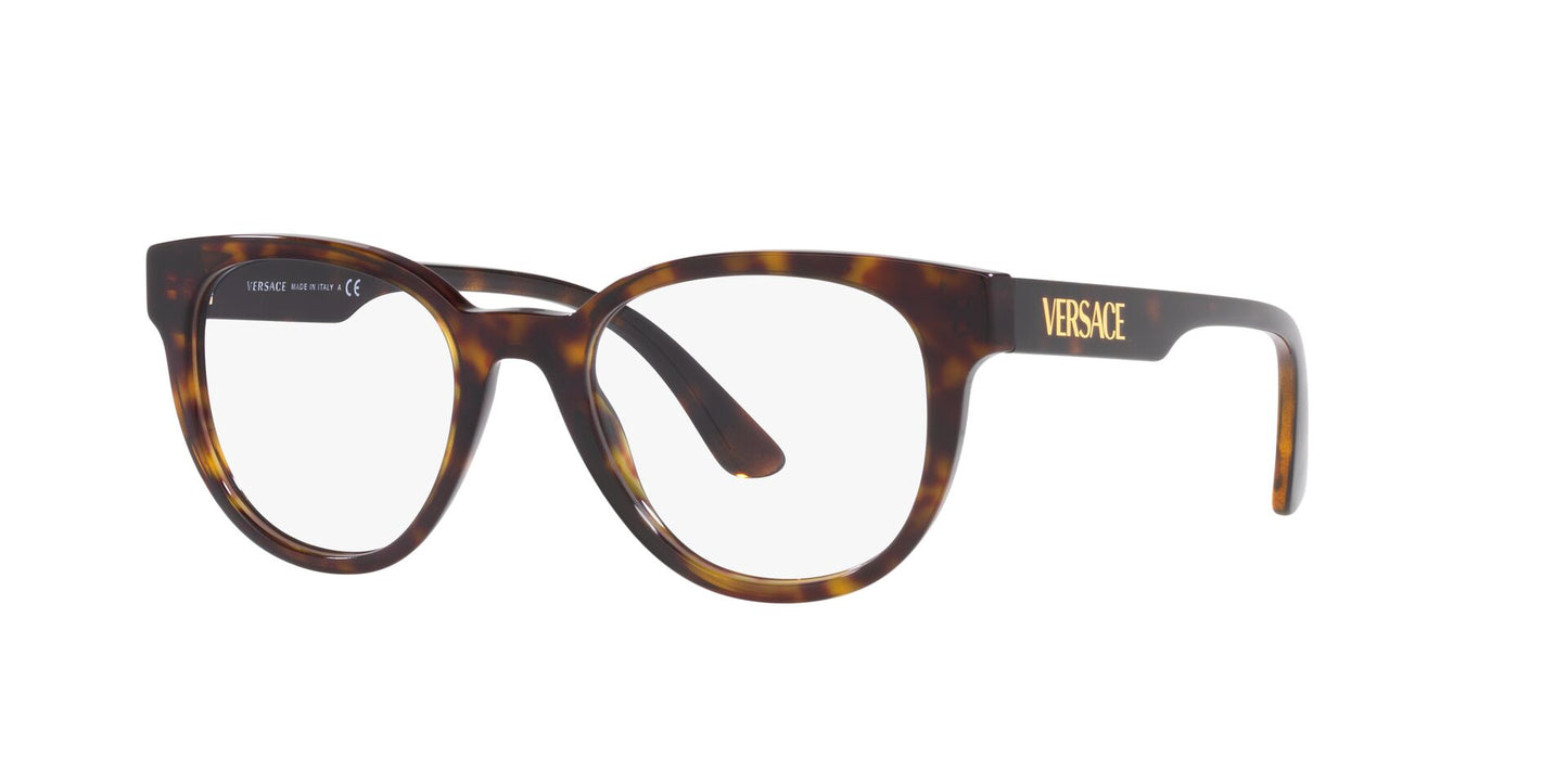 Lente Oftálmico Versace VE3317 Havana-Ópticas LUX, Ve Más Allá