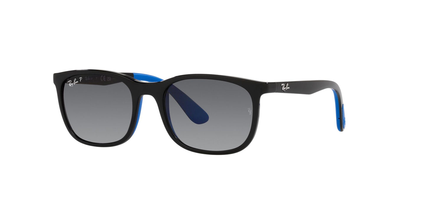 Lente Solar Ray Ban Kids RJ9076S Negro-Ópticas LUX, Ve Más Allá