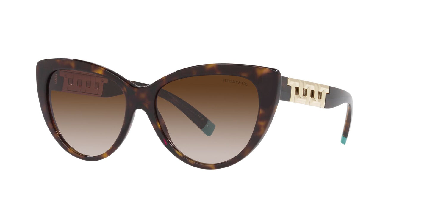 Lente Solar Tiffany TF4196 Havana-Ópticas LUX, Ve Más Allá