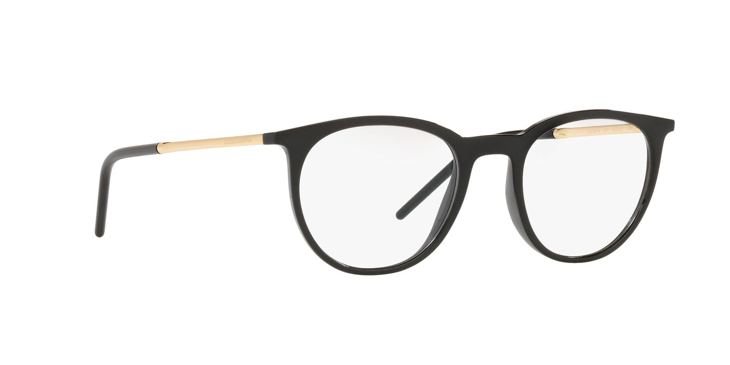 Lente Oftálmico Dolce Gabbana DG5074 Negro-Ópticas LUX, Ve Más Allá