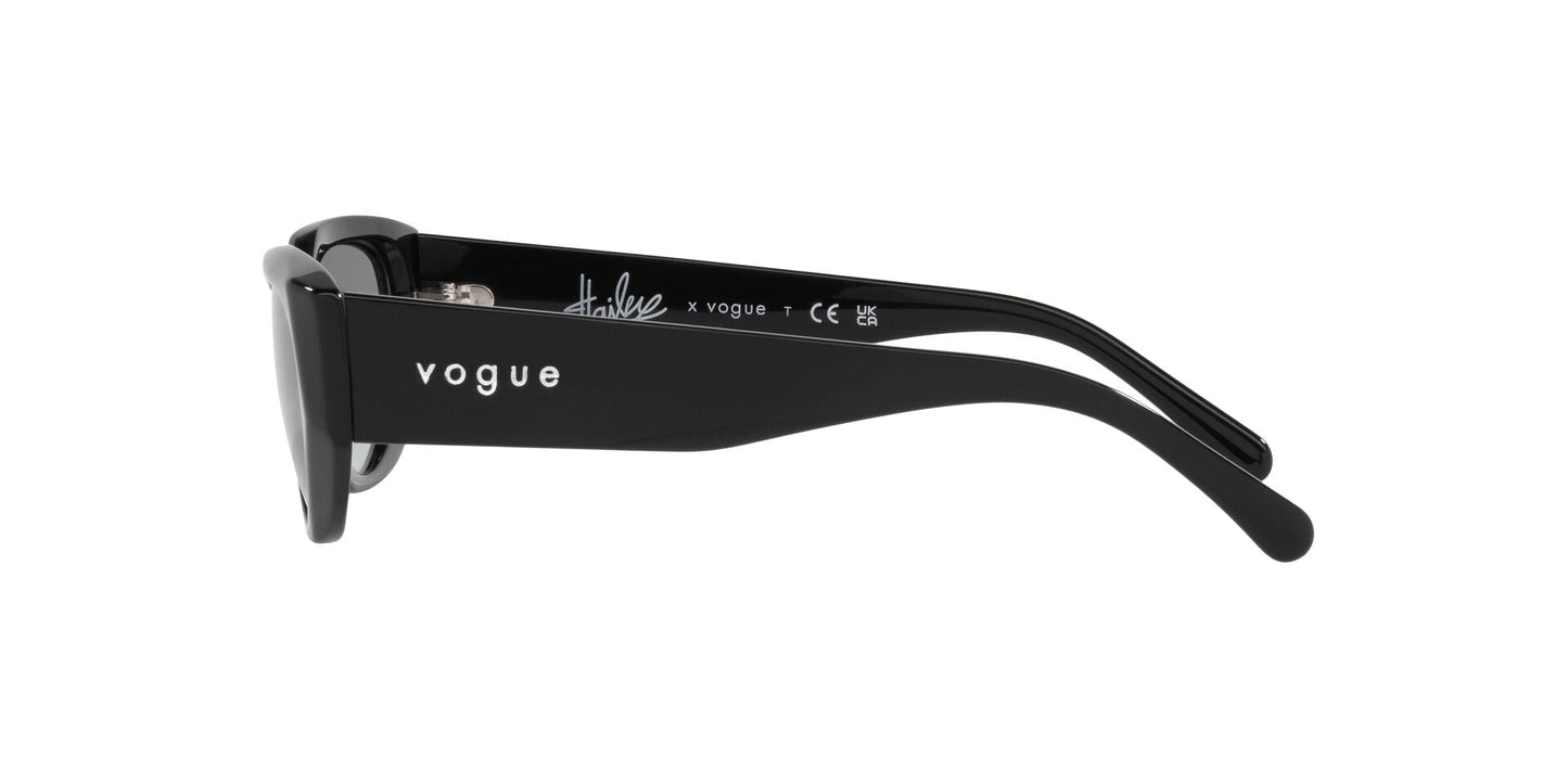 Lente Solar Vogue VO5438S Negro-Ópticas LUX, Ve Más Allá